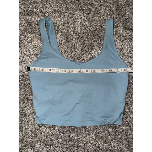 Senita Athletics Other - Women's Senita Athletics Teal Sports Bra Crop Top Size S